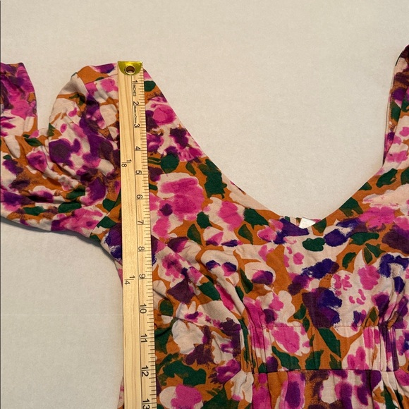 CAbi Women's 3/4 Sleeve Everybody Style 110 Hydrangea Floral Dress Size Medium - Picture 6 of 12